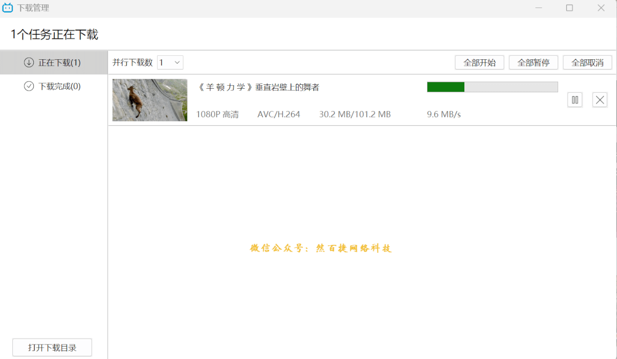 B站视频下载工具，支持番剧/电影/纪录片等各类视频下载-然百捷网络科技